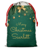 Personalised Christmas Sack Santa Bag Xmas Boy Girl Gift Stocking Bag 11