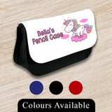 Personalised Pencil Case Generic Girls Boys Stationary Kids School Bag 22