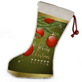 Personalised Any Name Christmas Stocking Tree Decoration Gift Present 2
