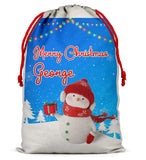 Personalised Christmas Sack Santa Bag Xmas Boy Girl Gift Stocking Bag 13