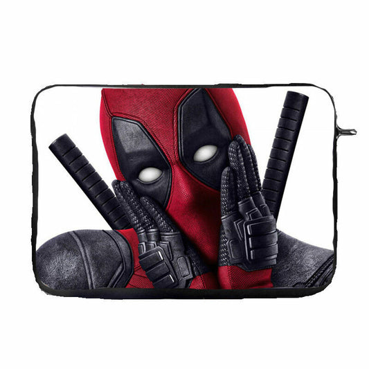Deadpool Face Laptop Case Sleeve Bag Tablet Ultrabook Chromebook Sleeve Gift