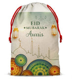 Personalised Eid Sack Bag Boy Girl eid Gift idea Stocking Bag 6