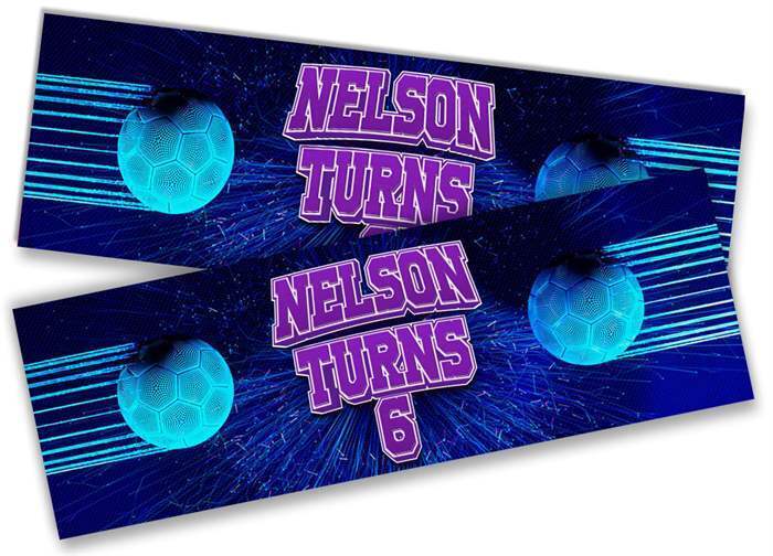 Personalised Birthday Banners Space Design Children Kids Party Decoration 2