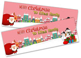 Personalised Banner Christmas Design Party Decoration 12
