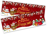 Personalised Banner Christmas Design Party Decoration 16