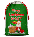 Personalised Christmas Sack Santa Bag Xmas Boy Girl Gift Stocking Bag 13