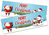 Personalised Banner Christmas Design Party Decoration 16