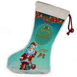 Personalised Any Name Christmas Stocking Tree Decoration Gift Present 1