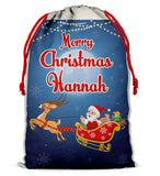 Personalised Christmas Sack Santa Bag Xmas Boy Girl Gift Stocking Bag 9