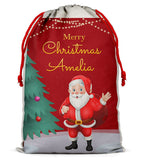 Personalised Christmas Sack Santa Bag Xmas Boy Girl Gift Stocking Bag 9