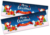 Personalised Banner Christmas Design Party Decoration 18
