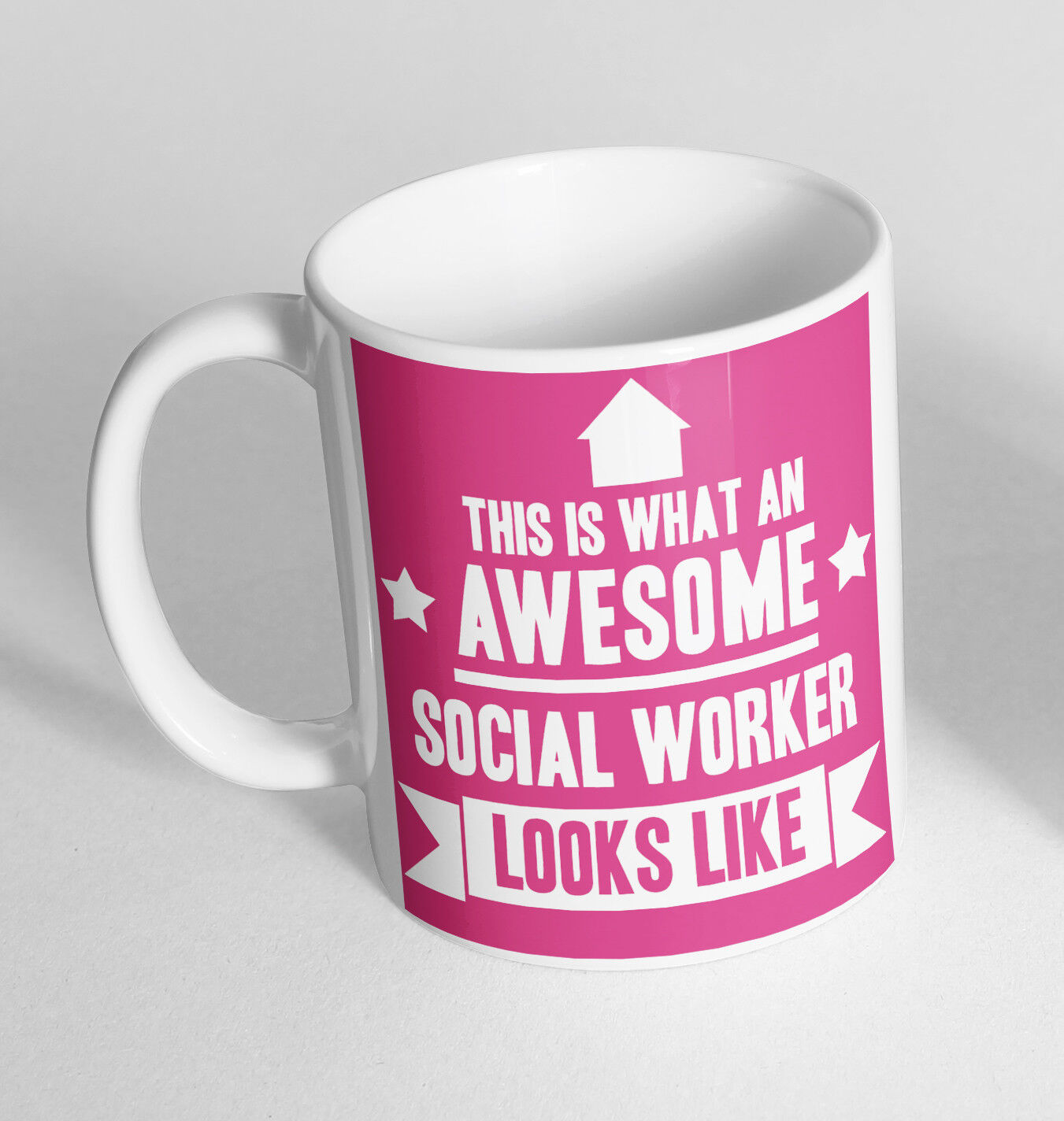  Awesome Social Worker Printed Cup Ceramic Novelty Mug Funny Gift Coffee Tea