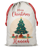 Personalised Christmas Sack Santa Bag Xmas Boy Girl Gift Stocking Bag 6