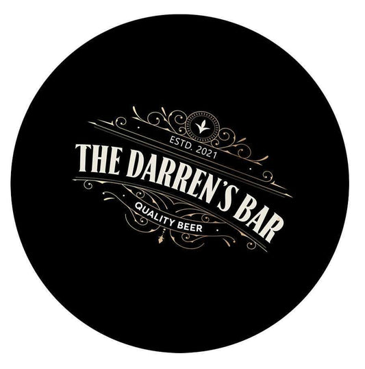 Personalised Any Name Bar Coaster Beer Home Pub Cafe Occasion Gift Idea 107
