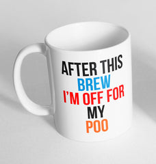 After this brew Printed Cup Ceramic Novelty Mug Funny Gift Coffee Tea 124