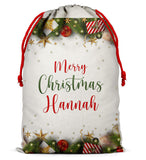 Personalised Christmas Sack Santa Bag Xmas Boy Girl Gift Stocking Bag 8