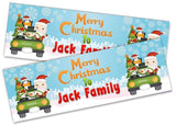 Personalised Banner Christmas Design Party Decoration 17