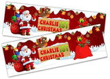 Personalised Banner Christmas Design Party Decoration 17