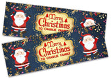 Personalised Banner Christmas Design Party Decoration 14