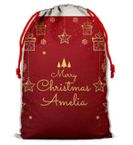 Personalised Christmas Sack Santa Bag Xmas Boy Girl Gift Stocking Bag 11