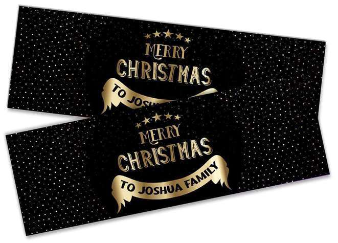 Personalised Banner Christmas Design Party Decoration 17