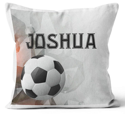 Personalised Any Name Football Design Cushion Printed Birthday Gift 590