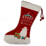 Personalised Any Name Christmas Stocking Tree Decoration Gift Present 1