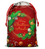 Personalised Christmas Sack Santa Bag Xmas Boy Girl Gift Stocking Bag 6