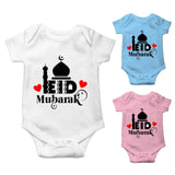 Personalised Eid Baby Vest Baby grow Little baby body suit 7
