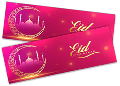 Eid Mubarak Banners Children Kids Adults Party Decoration idea 262