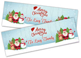 Personalised Banner Christmas Design Party Decoration 10