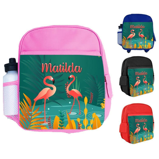 Personalised Kids Backpack Any Name Generic Design Boys Girls kid School Bag 42