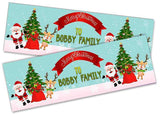 Personalised Banner Christmas Design Party Decoration 18