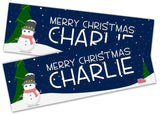 Personalised Banner Christmas Design Party Decoration 9