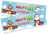Personalised Banner Christmas Design Party Decoration 15