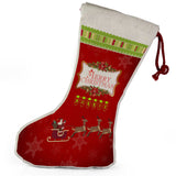 Personalised Any Name Christmas Stocking Tree Decoration Gift Present 1