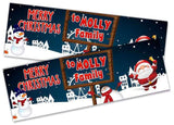 Personalised Banner Christmas Design Party Decoration 16