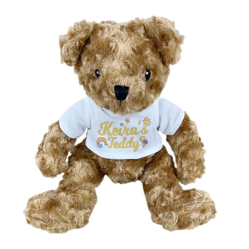 Personalised Teddy Bear Printed Soft Toy Baby Birthday Gift Christening 9