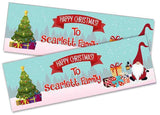 Personalised Banner Christmas Design Party Decoration 18