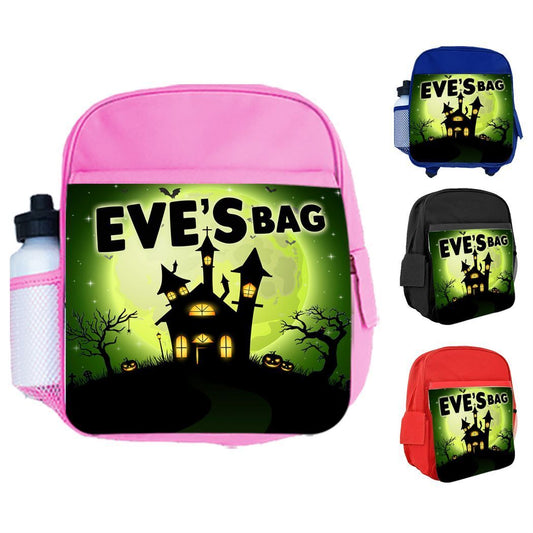 Personalised Kids Backpack Any Name Generic Design Boys Girls kid School Bag 56