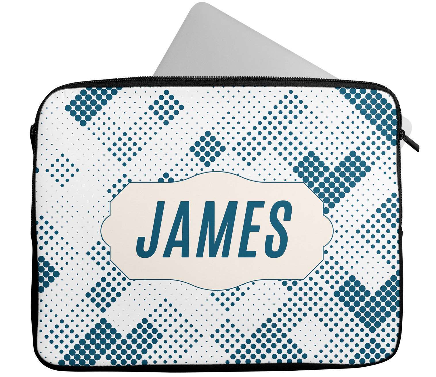 Personalised Any Name Patterned Design Laptop Case Sleeve Tablet Bag 26