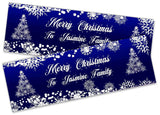 Personalised Banner Christmas Design Party Decoration 10