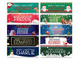 Personalised Banner Christmas Design Party Decoration 9
