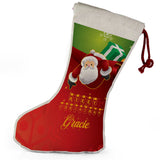 Personalised Any Name Christmas Stocking Tree Decoration Gift Present 1