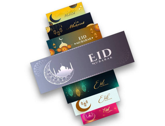 Eid Mubarak Banners Children Kids Adults Party Decoration idea 262