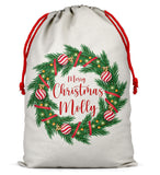 Personalised Christmas Sack Santa Bag Xmas Boy Girl Gift Stocking Bag 6