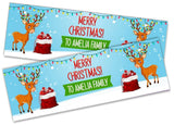 Personalised Banner Christmas Design Party Decoration 11