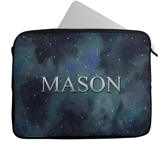 Personalised Any Name Marble Design Laptop Case Sleeve Tablet Bag 423