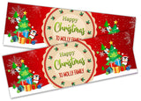Personalised Banner Christmas Design Party Decoration 12