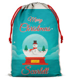 Personalised Christmas Sack Santa Bag Xmas Boy Girl Gift Stocking Bag 7